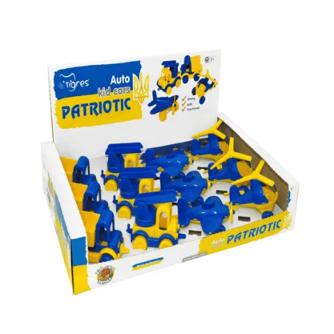 Іграшка Tigres Kid cars патріотичний
