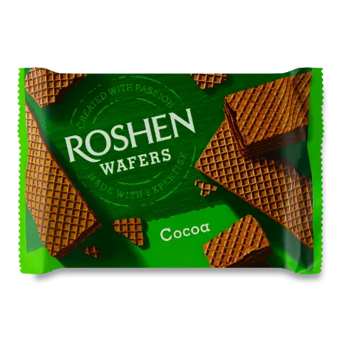 Вафлі Roshen Wafers Cocoa