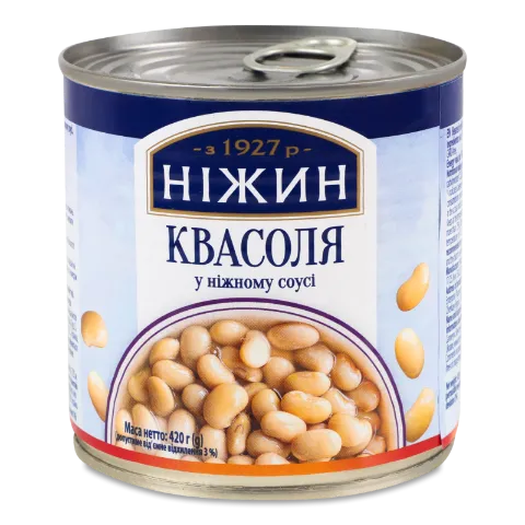 Квасоля Ніжин у ніжному соусі