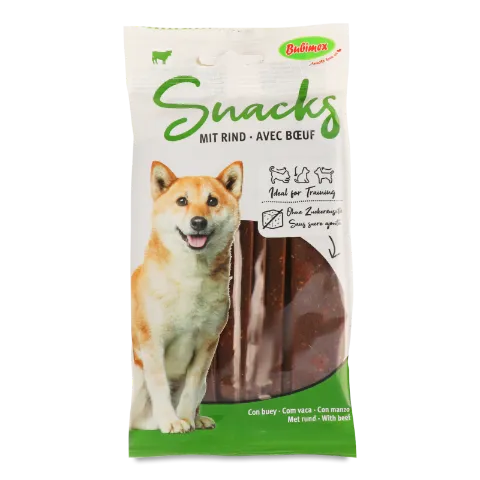 Ласощі для собак Bubimex з яловичиною жувальні