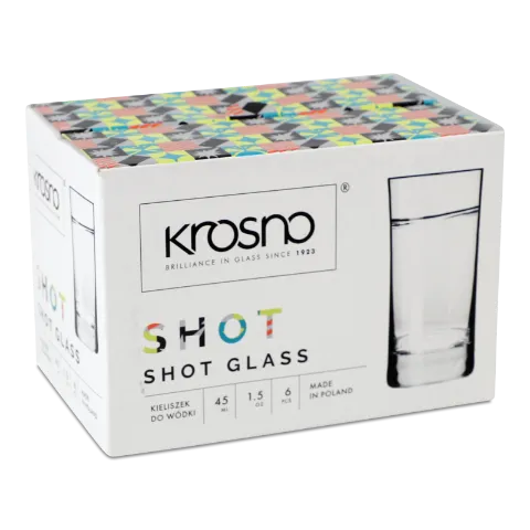Набір чарок для горілки Krosno Shot 6*40мл