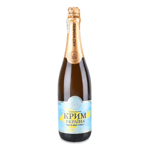 Вино ігристе ArtWinery Крим Україна біле н/солодке