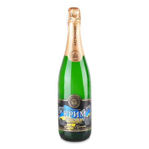 Вино ігристе ArtWinery Крим Україна біле напівсухе