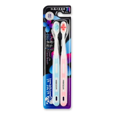Набір щіток зубних Smiclean 2шт в асортимент K353B