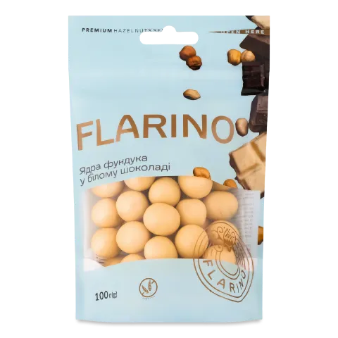 Фундук Flarino у білому шоколаді