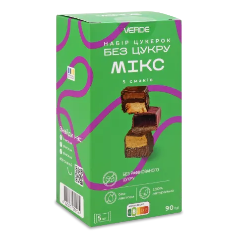 Набір цукерок Verde Мікс 5 смаків