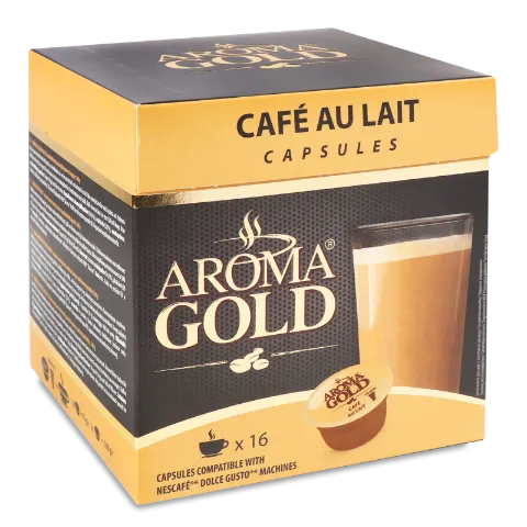 Кава Aroma Gold Лате в капсулах