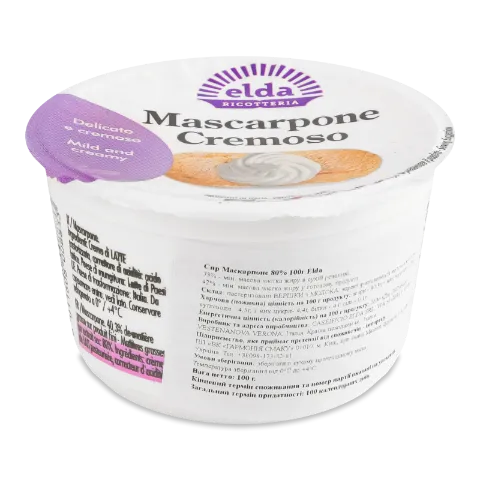 Сир Elda Ricotteria «Маскарпоне» 80%