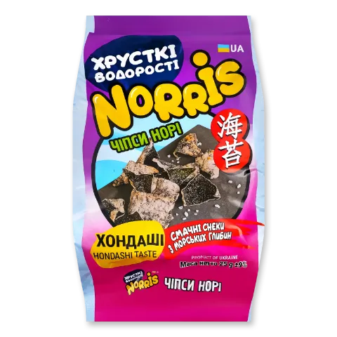 Чипси Norris норі з хондаші