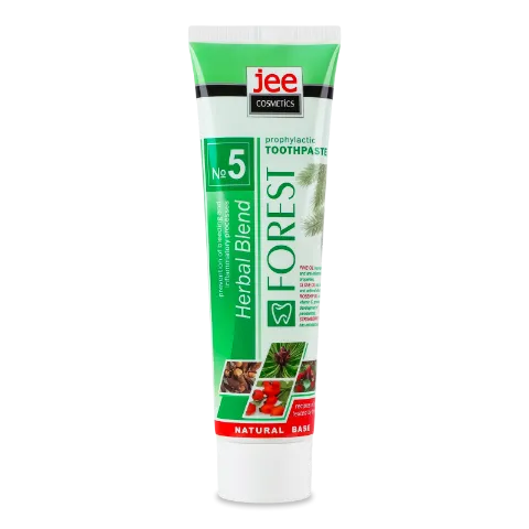 Паста зубна Jee Cosmetics Forest Лікувальн збір №5
