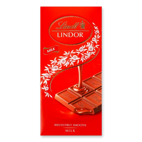 Шоколад молочний Lindt Lindor