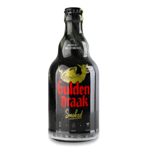 Пиво Gulden Draak Smoked янтарне