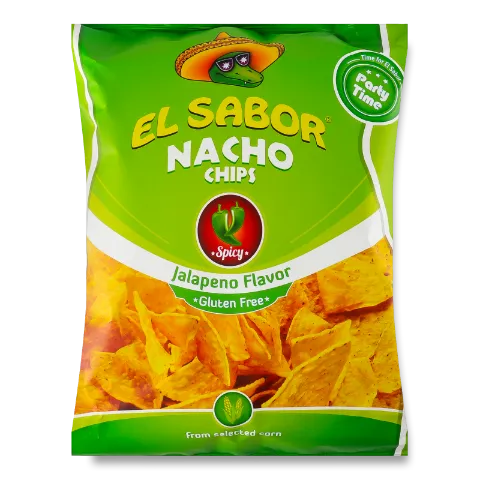 Чипси El Sabor Nacho халапеньо