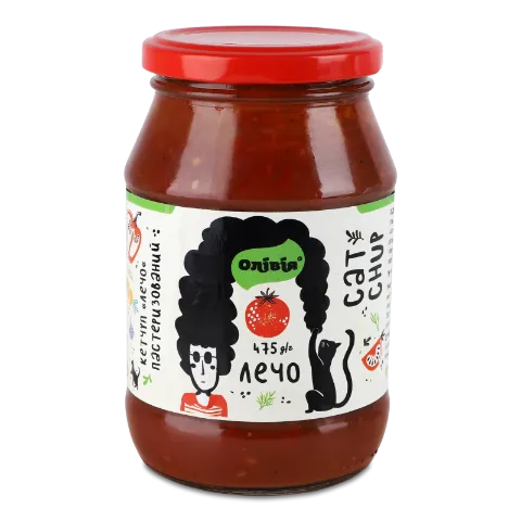 Кетчуп Олівія Лечо пастеризований с/б
