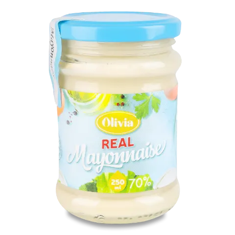 Майонез Олівія Real Mayonnaise 70% с/б