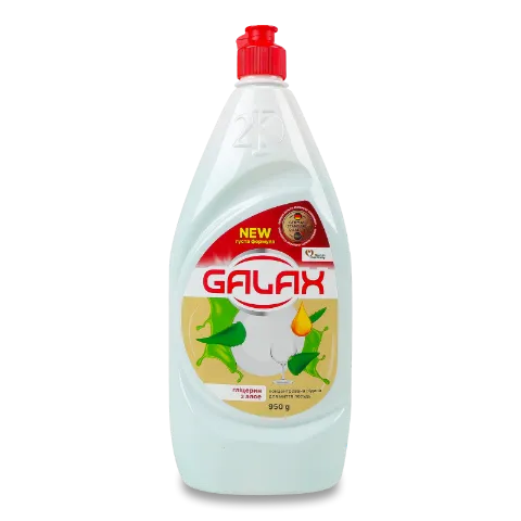 Рідина д/посуду Galax Гліцерин з алое вера концент