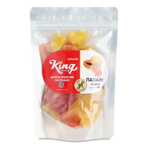 Папайя King nafoods сушена