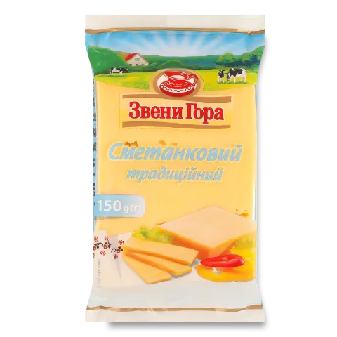 Сир Звени Гора Сметанковий традиційний 48%