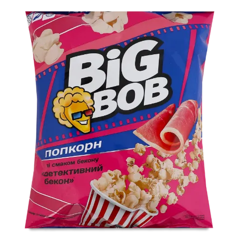 Попкорн Big Bob зі смаком бекону