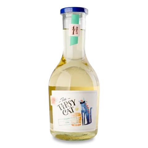 Вино The Tipsy Cat біле напівсухе