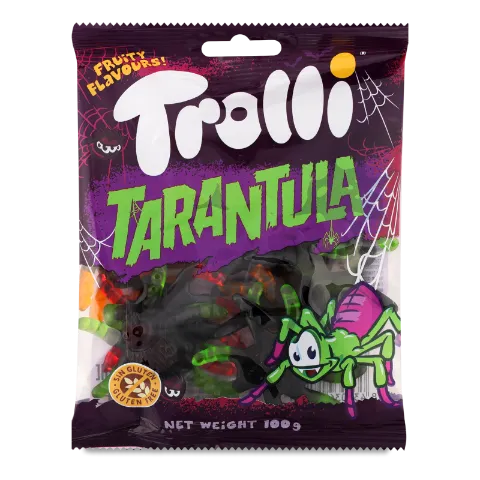 Цукерки Trolli Тарантули жувальні