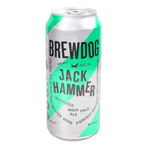 Пиво BrewDog Jack Hammer світле з/б
