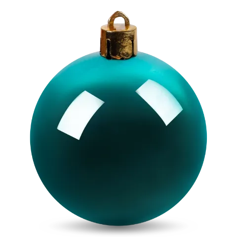 Прикраса ялинкова Куля зелена 6см в асортим 952068