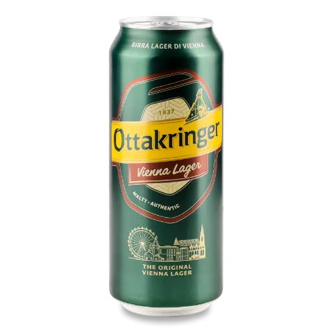 Пиво Ottakringer Vienna Lager напівтемне з/б