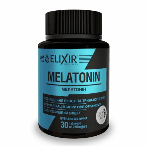 Добавка дієтична Elixir Мелатонін