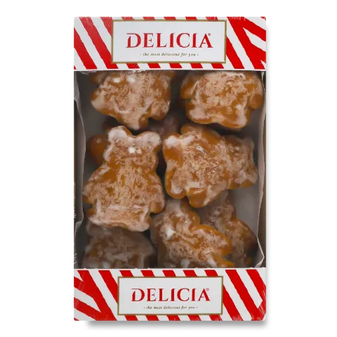 Пряники Delicia Ведмедики заварні