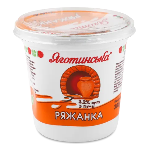 Ряжанка Яготинська 3,2% стакан