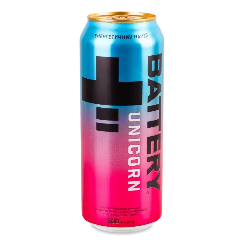 Напій енергетичний Battery Unicorn б/а сил/газ з/б