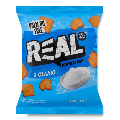 Крекер Pichkar Real з сіллю