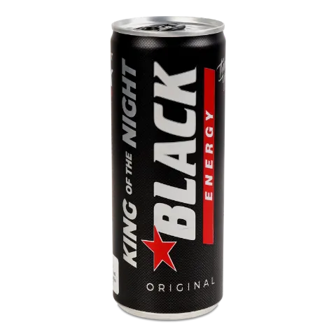 Напій енергетичний Black Energy Original газ з/б
