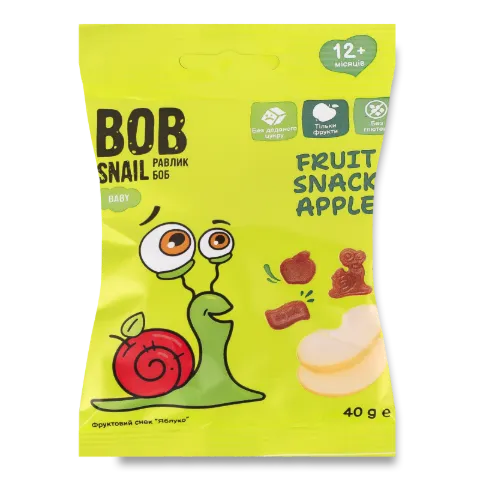 Снек Bob Snail яблуко