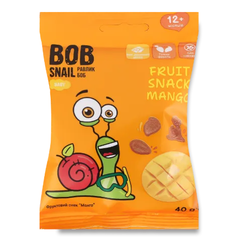Снек Bob Snail манго