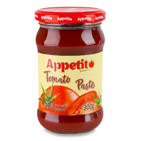 Паста томатна Appetito piatto 25%