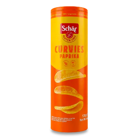 Чипси Schar Curvies Paprika картопляні