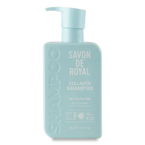 Шампунь Savon De Royal з колагеном об'єм відновл