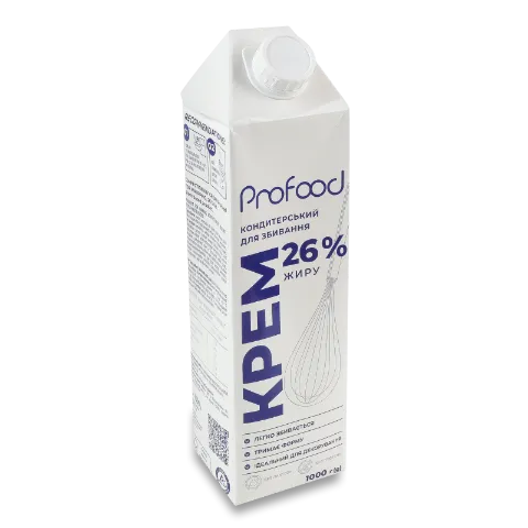 Крем ProFood кондитерський ультрапаст д/збивив 26%