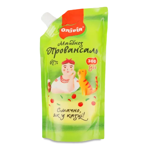 Майонез «Олівія» «Провансаль» 67% д/п 300г