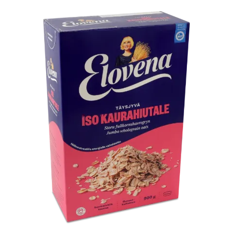 Пластівці Elovena Фінський Геркулес вівсяні з цільного зерна
