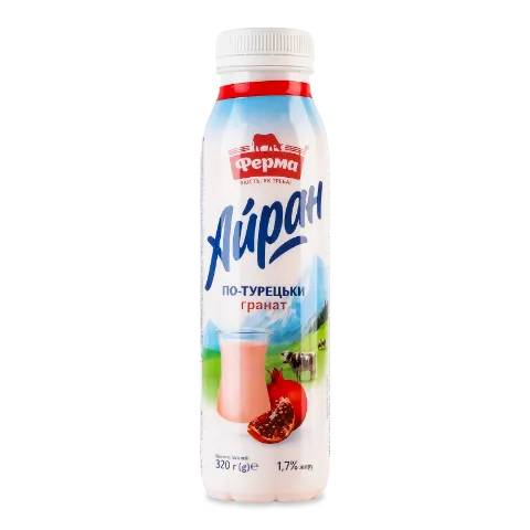 Айран Ферма По-турецьки Гранат 1,7%, пляшка