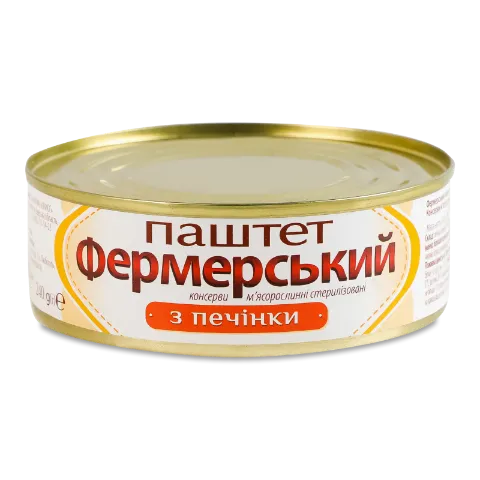Паштет Фермерський з печінки