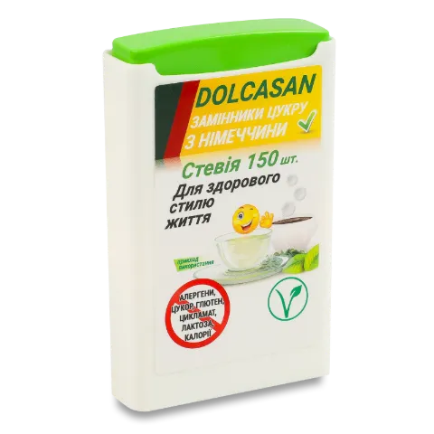 Замінник цукру Dolcasan на основі стевії