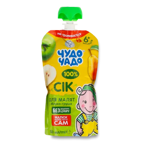 Сік «Чудо-Чадо» яблуко-груша