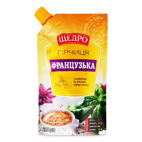 Гірчиця Щедро Французька д/п