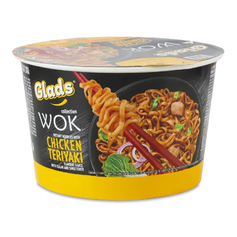 Локшина Glads Wok Chicken teriyaki з соус шв приг