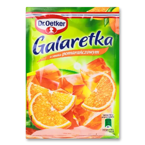 Желе Dr.Oetker Galaretka зі смаком апельсина
