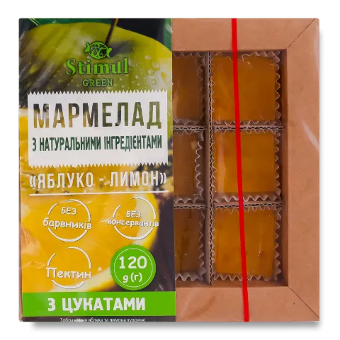 Мармелад Stimul Green яблуко-лимон